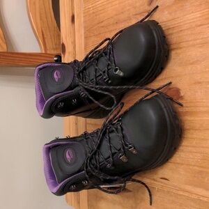 NWT (No Barcode) Women's Black Avenger Waterproof Work Boot, Size 11